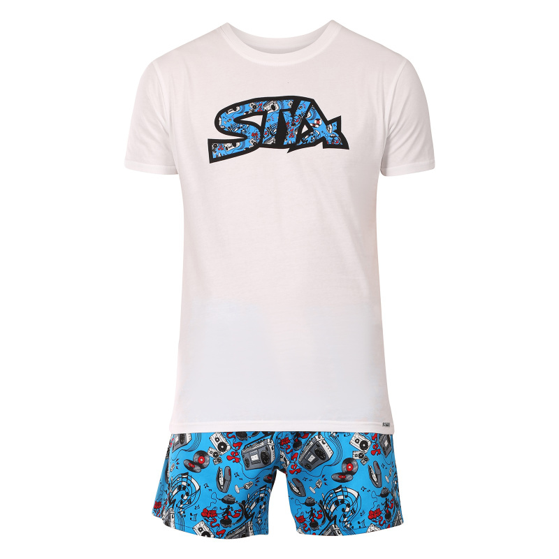 Pánské pyžamo Styx hudba (PKP1558) M