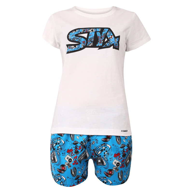Dámské pyžamo Styx hudba (PKD1558) XL