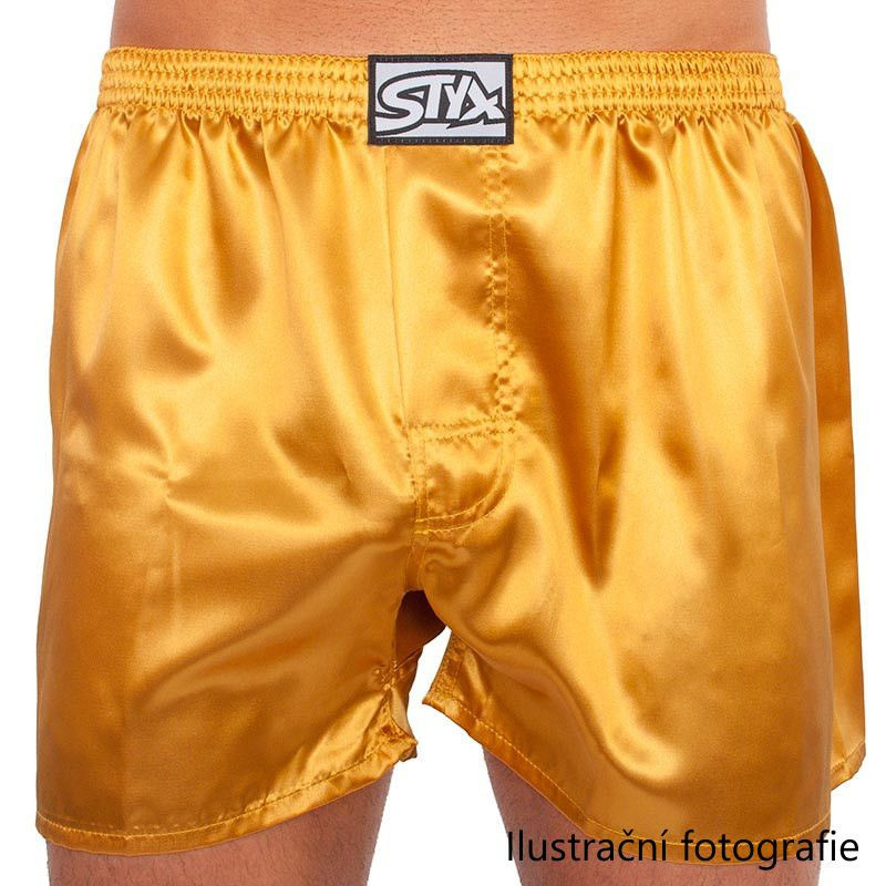 2. jakost pánské trenky Styx Satén XL, trenýrky