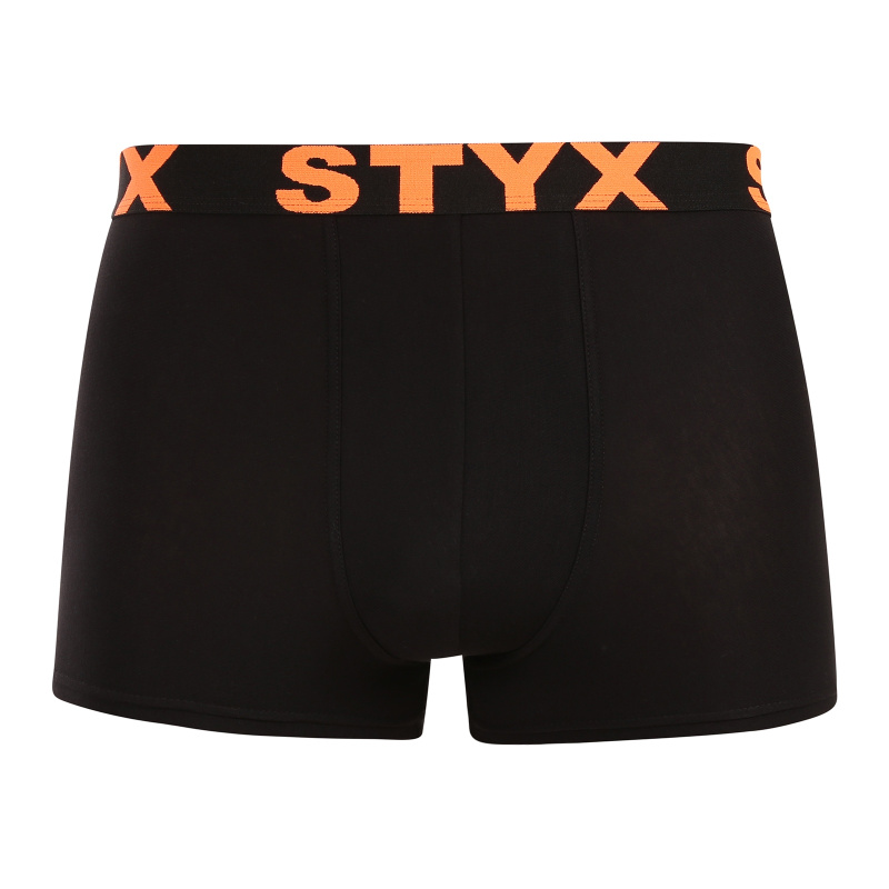 Pánské boxerky Styx sportovní guma černé (G5960) M, trenky / trenýrky