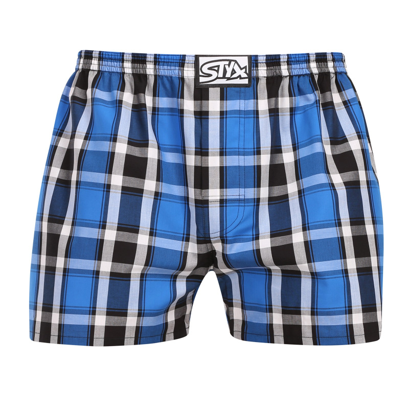 Pánské trenky Styx klasická guma vícebarevné (A1109) L, trenýrky