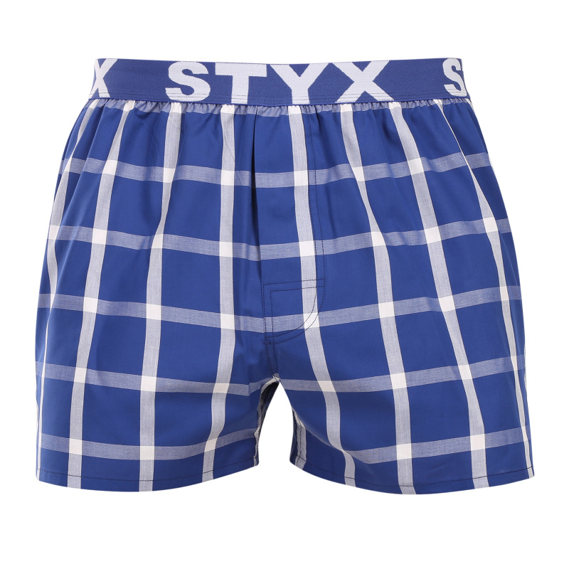 Pánské trenky Styx sportovní guma vícebarevné (B1106) M, trenýrky