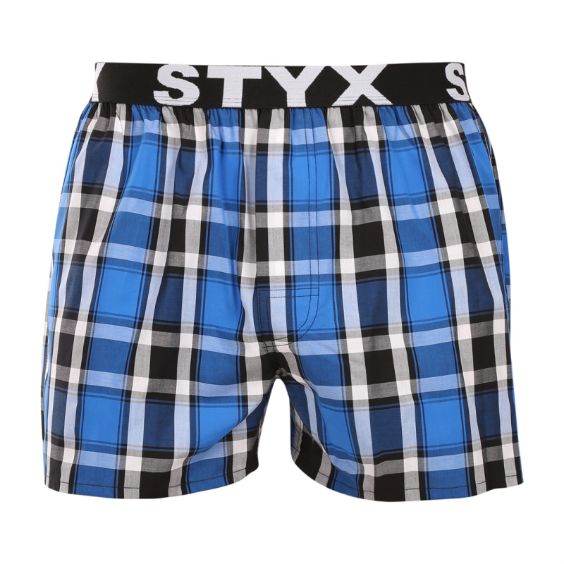 Pánské trenky Styx sportovní guma vícebarevné (B1109) M, trenýrky