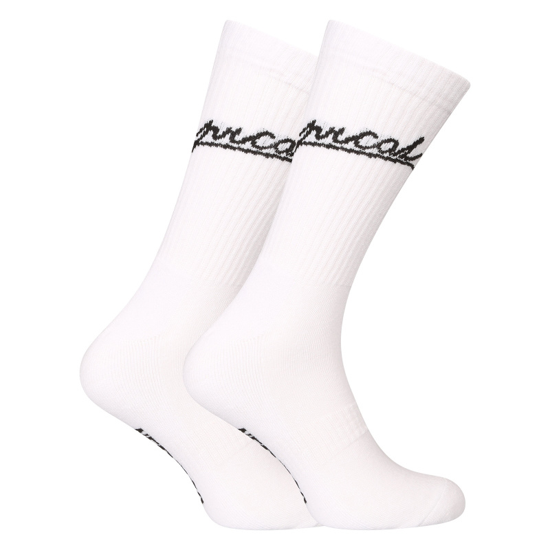 Ponožky Nedeto sportovní vysoké Prxat! bílé (1NOBT7) XL