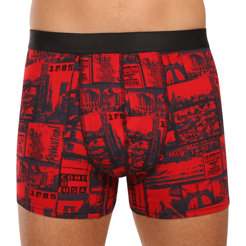 Pánské boxerky Nedeto vícebarevné (1NBV4) M, trenky / trenýrky