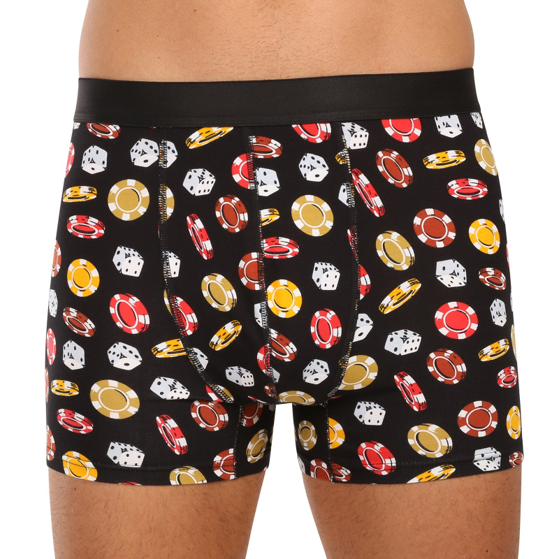 Pánské boxerky Nedeto vícebarevné (1NBV5) 3XL, trenky / trenýrky