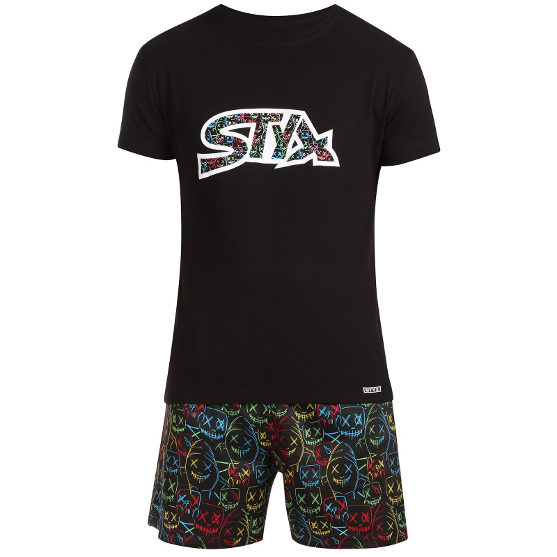 Pánské pyžamo Styx masky (PKP1853) XL