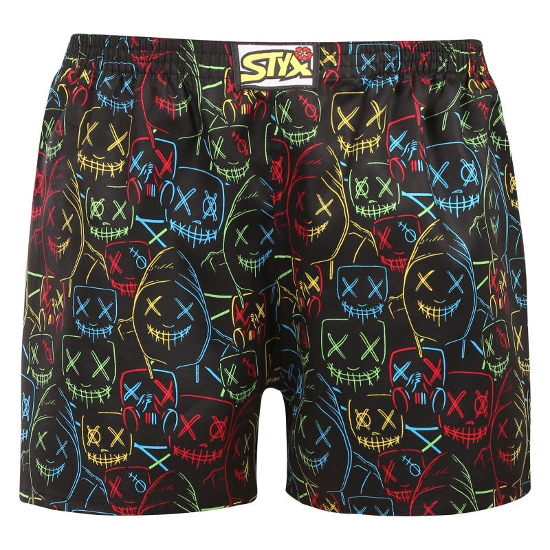 Dámské trenky na spaní Styx masky (DTD1853) XL, trenýrky