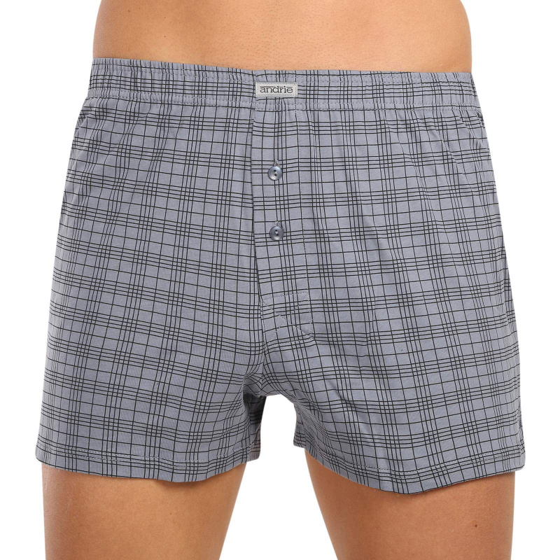 Pánské trenky Andrie vícebarevné (PS 5768-grey) M, trenýrky