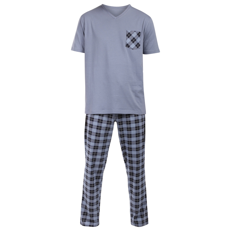 Pánské pyžamo Nedeto vícebarevné (1NADV5) M