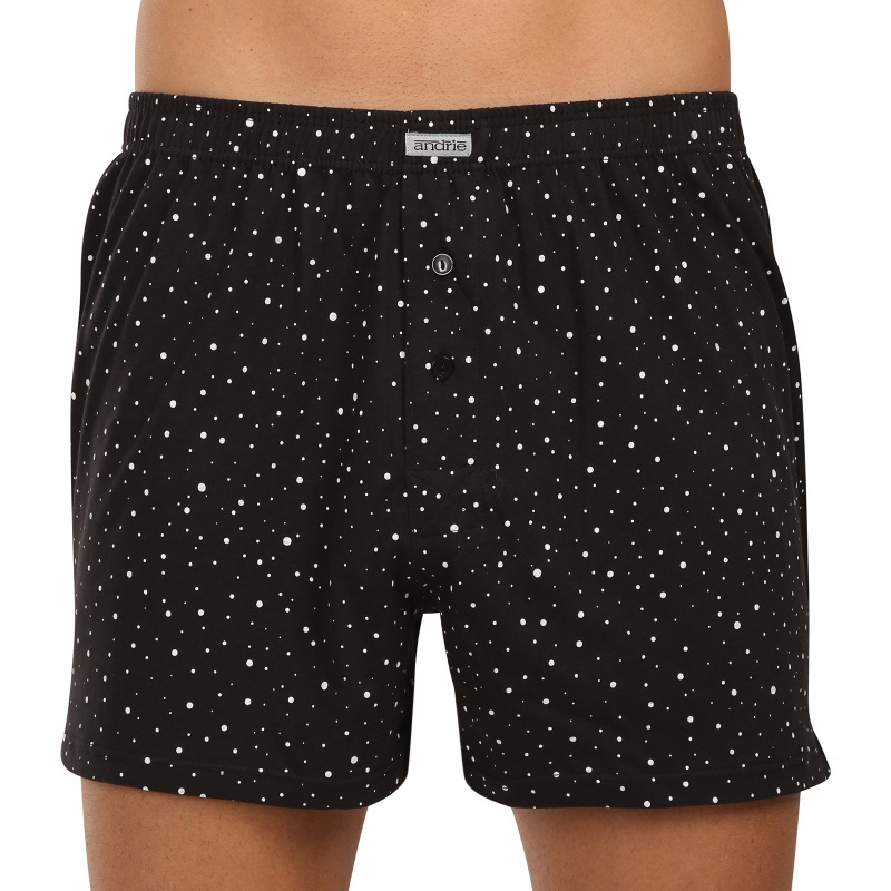 Pánské trenky Andrie vícebarevné (PS 5818-9/black) XL, trenýrky