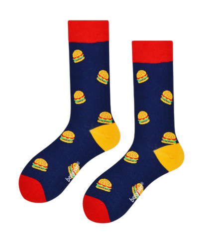 Ponožky Benysøn vysoké hamburger (BENY-083) 35/40