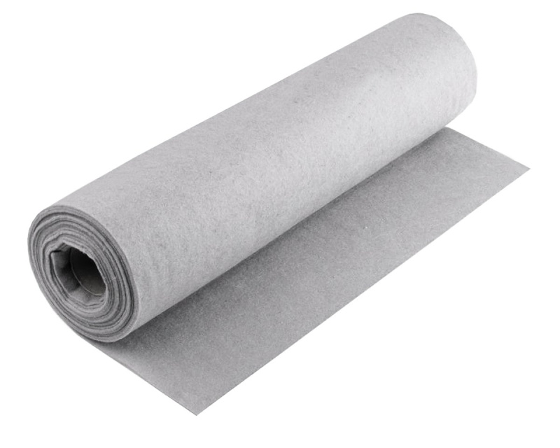 Stoklasa Filc / plsť 730123/26 jednobarevný, šedá, š. 41cm, 215g/m2, tloušťka 1-1,4mm (látka v metráži)