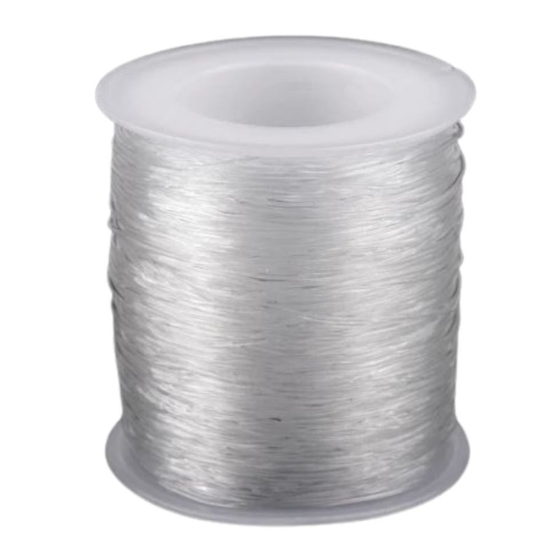 Stoklasa Elastické vlákno 0,8 mm × 80 m - transparentní