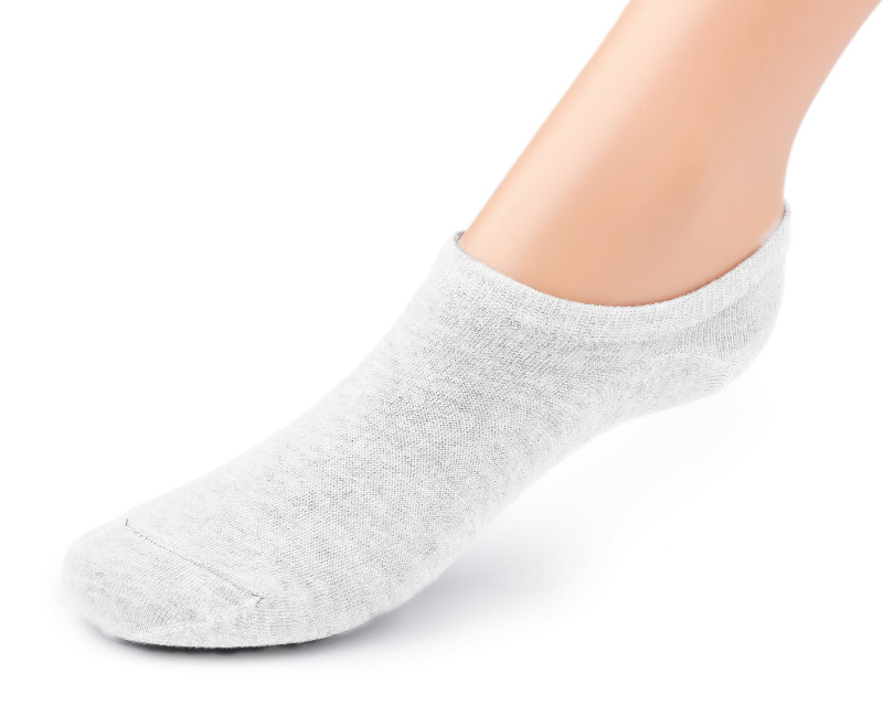 Stoklasa Ponožky letní, snížené do tenisek bambusové 290826 EMI ROSS, bílé, jednobarevné, unisex, 1 pár, vel. 43-46