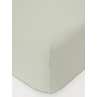 MKLuzkoviny.cz Jersey prostěradlo Classic 90 x 200 cm – šedozelená