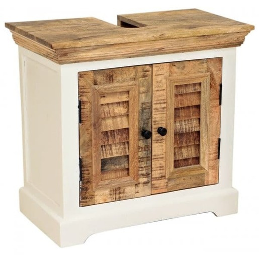 Skříňka pod umyvadlo Agni 65x60x35 cm z masivu mango AGNI-SU