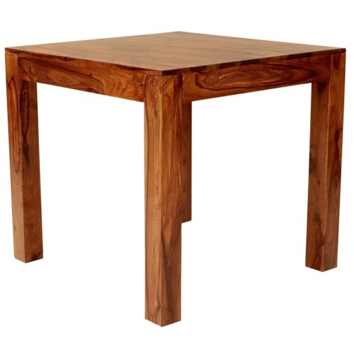 Jídelní stůl Gani 80x80 cm z indického masivu palisandr GANI-80
