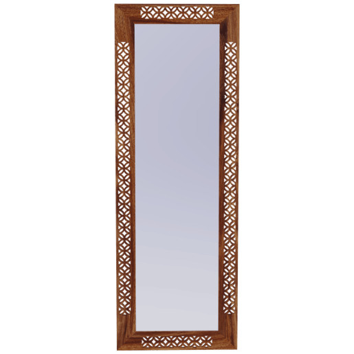 Zrcadlo Mira 60x170 cm z indického masivu palisandr MIRA-Z170