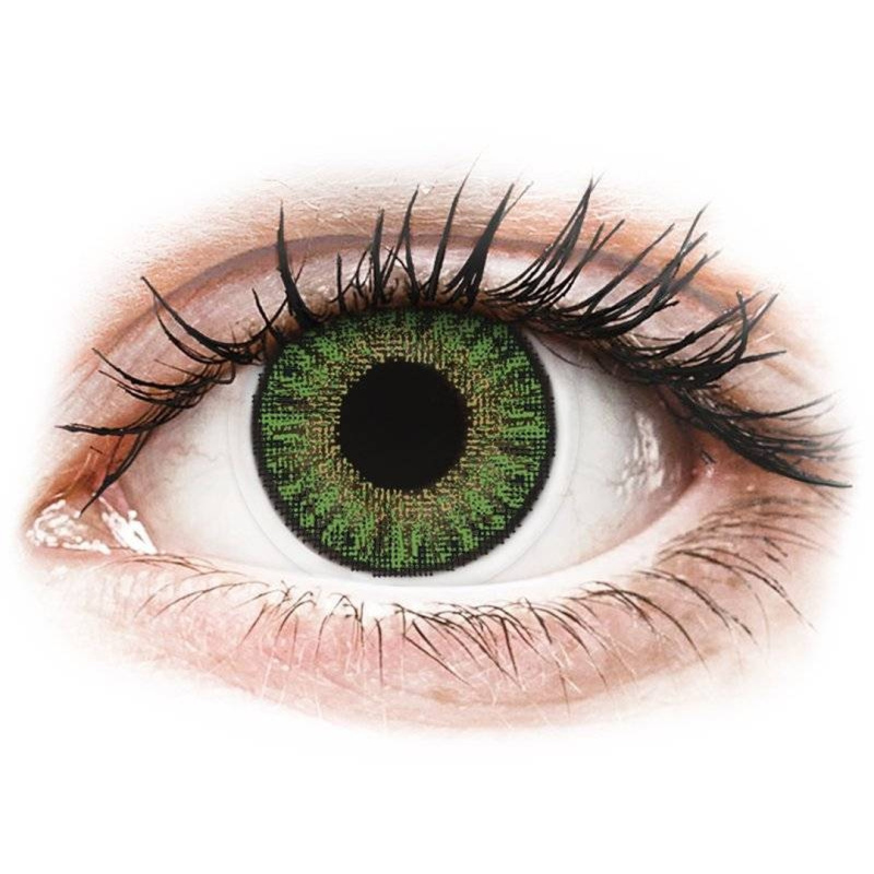TopVue Color - dioptrické jednodenní (10 čoček) Green 608231_13861785
