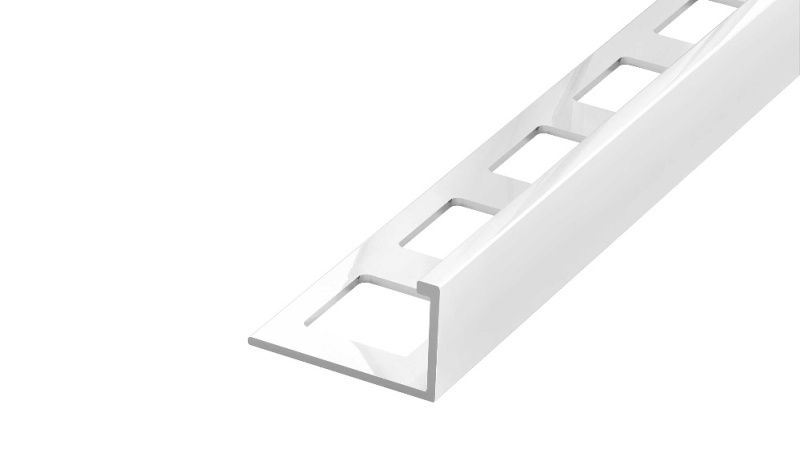 Lišta ukončovací L Acara Top PVC  bílá 10 mm