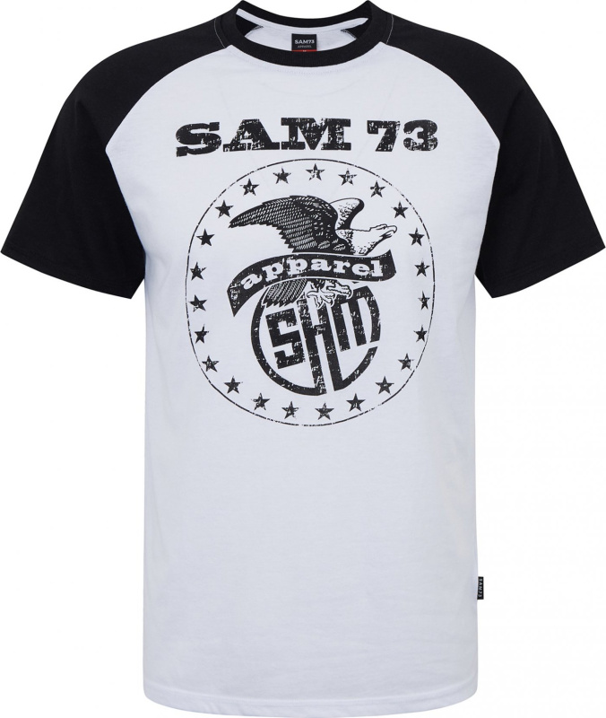 Sam 73 Pánské triko SAM73 jordan bílé Velikost: XL