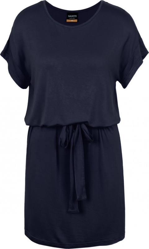 Dámské šaty SAM 73 Alina modré Velikost: XL