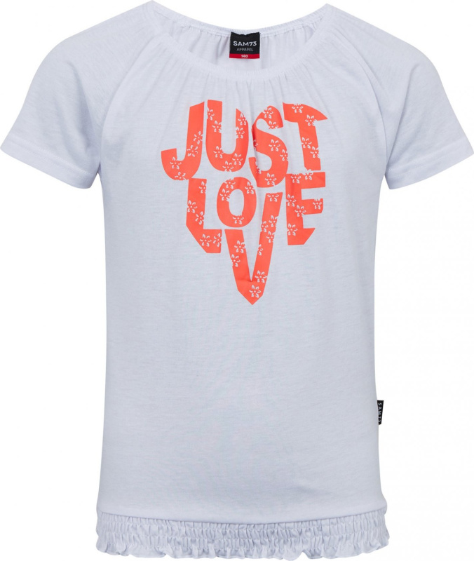 Dívčí triko SAM 73 Jaylene bílé Velikost: 152