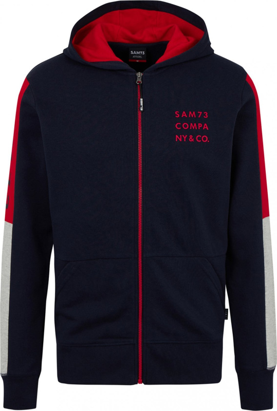 Pánská mikina SAM 73 gordon modrá Velikost: S