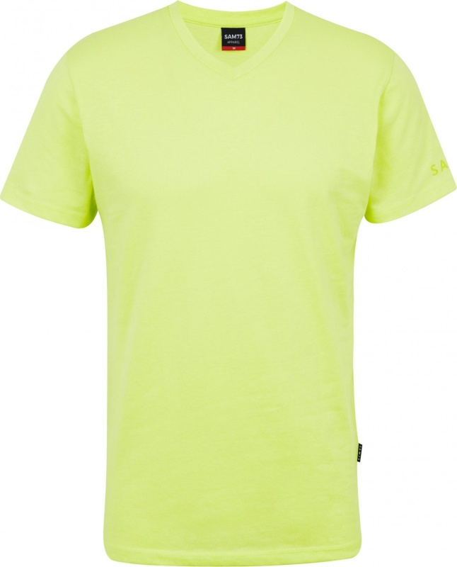 Pánské triko SAM 73 LEONARD Žlutá Velikost: S