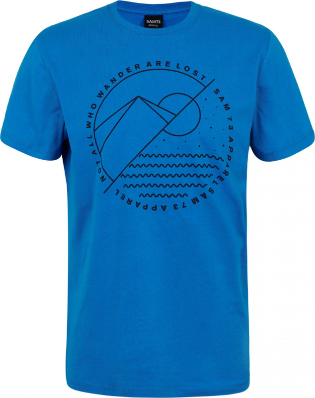 Pánské triko SAM 73 ralph modré Velikost: M