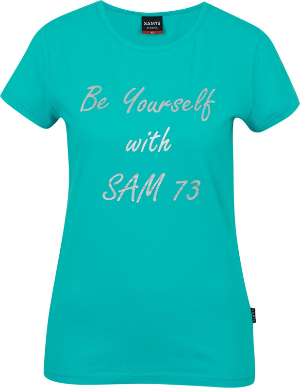 Dámské triko SAM 73 Renée zelené Velikost: M