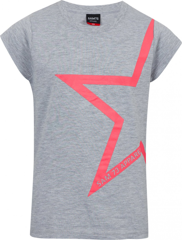Dívčí triko SAM 73 Katherine šedé Velikost: 128