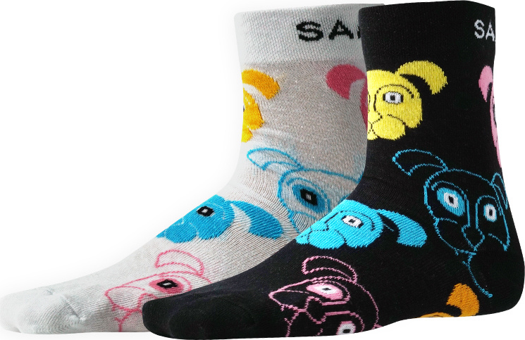 Ponožky SAM 73 Nojio mix Velikost: 35-38