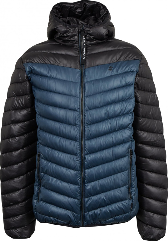 Pánská zimní bunda SAM 73 ULRIK Modrá Velikost: 3XL