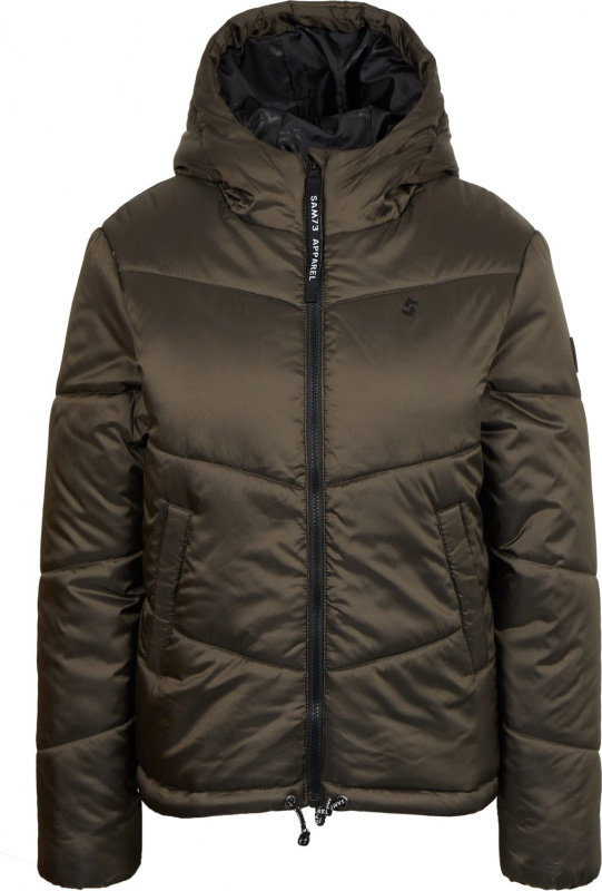 Dámská zimní bunda Sam 73 Gede khaki Velikost: XL