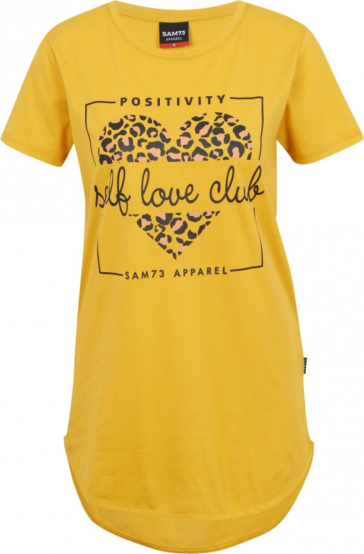 Dámské triko SAM 73 Inathi žluté Velikost: XS