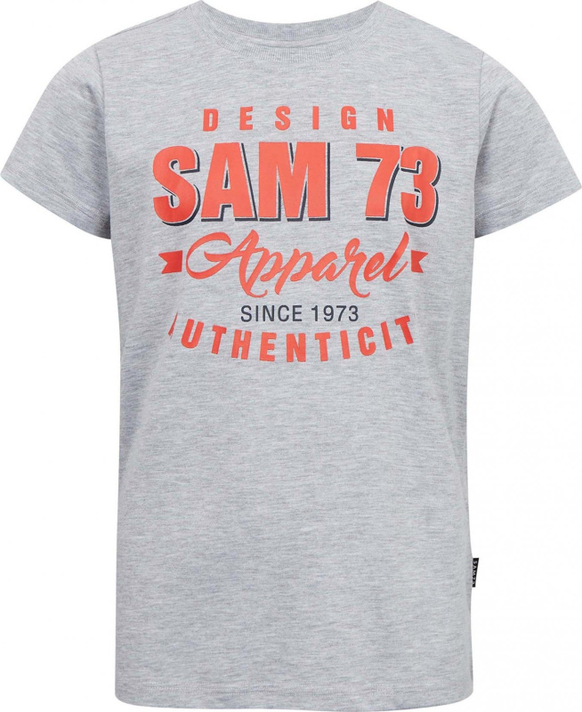 Sam 73 Dětské triko SAM73 Janson šedé Velikost: 140