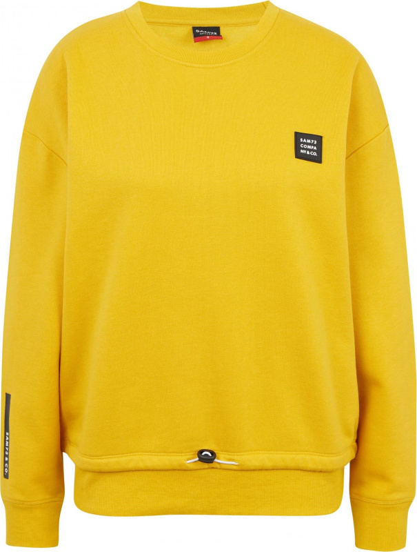 Dámská mikina SAM 73 Rodven žlutá Velikost: S