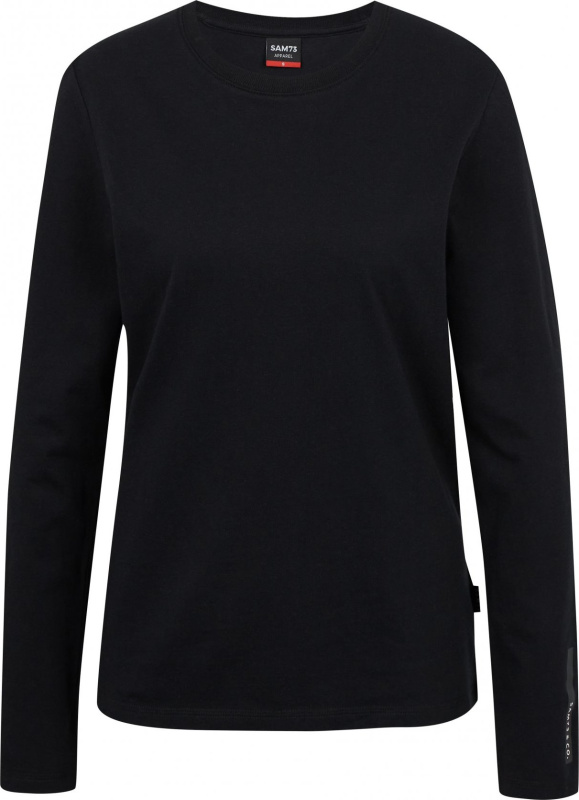Dámské bavlněné triko SAM 73 Sariol černé Velikost: L