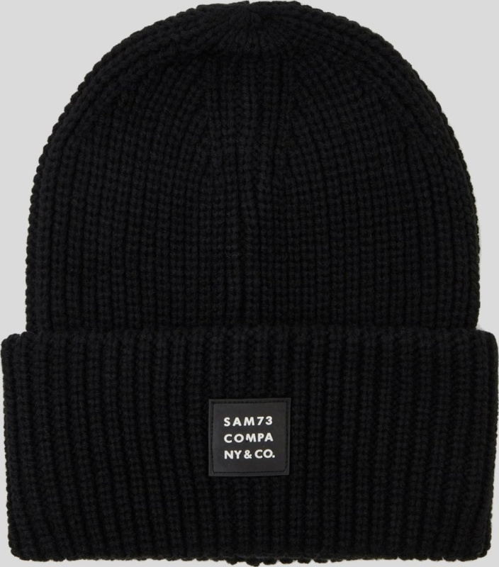 Unisex zimní čepice SAM 73 Dublin černá Barva: černá