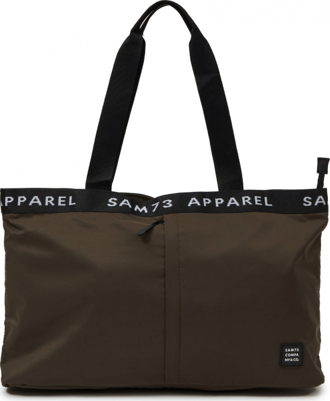 Unisex taška SAM 73 Sofia Khaki Barva: khaki