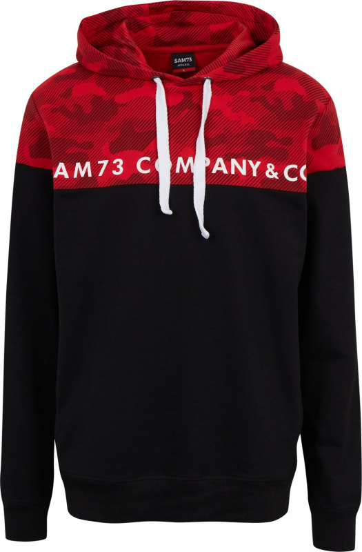 Sam 73 Pánská mikina SAM73 akvamarin černá Velikost: 2XL