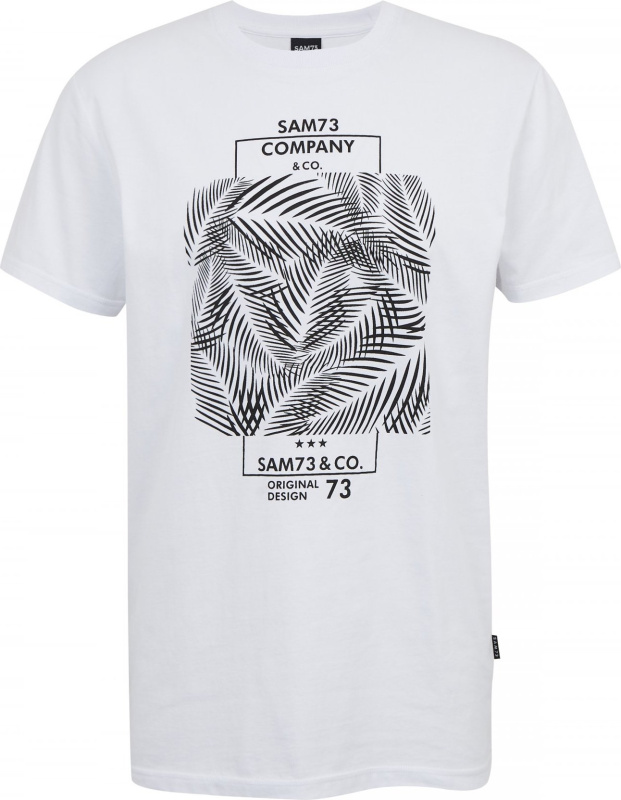 Sam 73 Pánské triko SAM73 almandit bílé Velikost: S