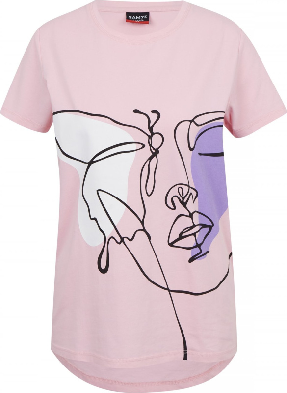 Dámské triko SAM 73 Musca hnědé Velikost: M