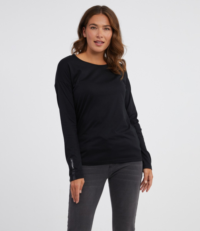 Dámské triko SAM 73 Patty černé Velikost: S