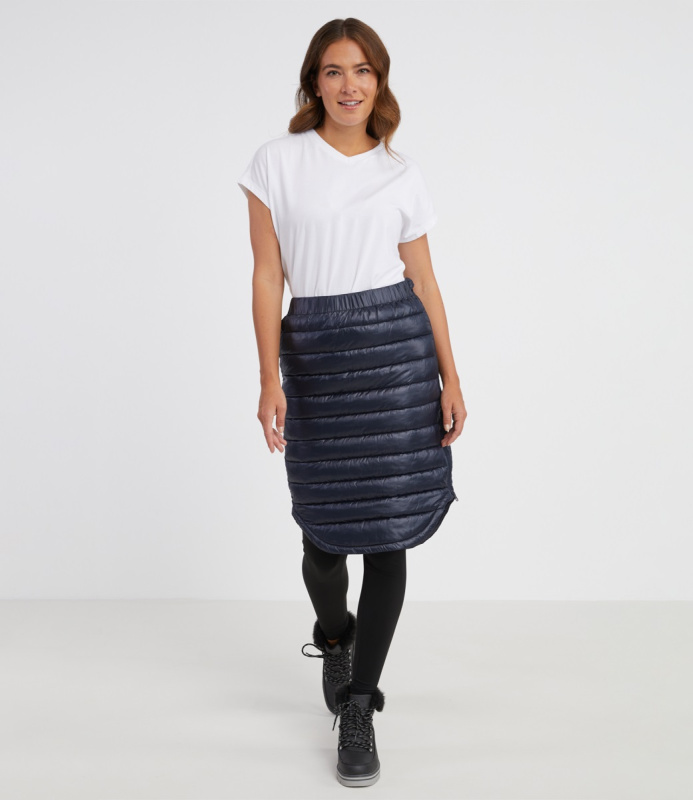 Dámská zimní sukně SAM 73 modrá Velikost: L