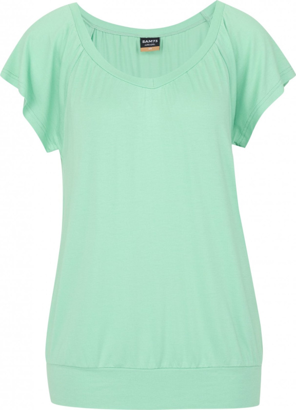 Dámské triko SAM 73 Cleopatra zelené Velikost: S