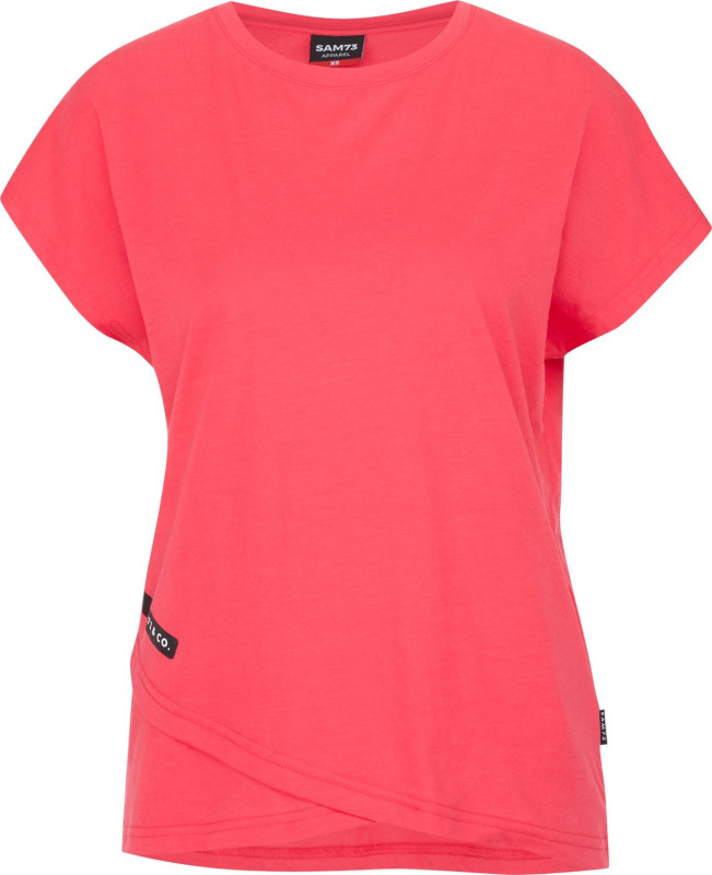 Sam 73 Dámské triko SAM73 Crital červené Velikost: XS