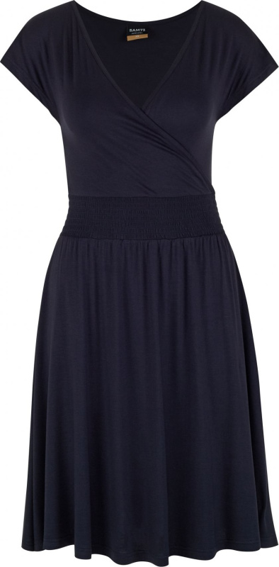 Dámské šaty SAM 73 Emanuela modré Velikost: 3XL